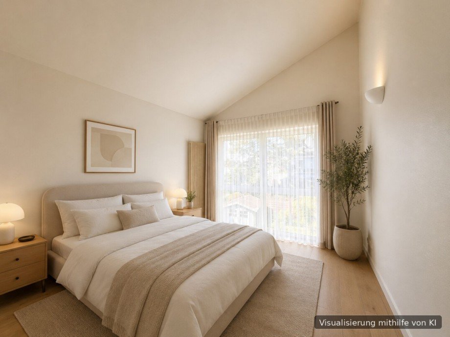 Schlafzimmer V Einfamilienhaus Frankfurt am Main / Sachsenhausen