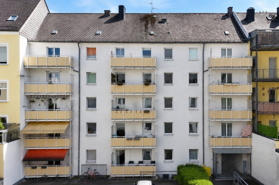 R�ckansicht Wohnung Koblenz