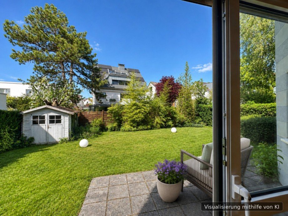 Garten V Einfamilienhaus Frankfurt am Main / Sachsenhausen