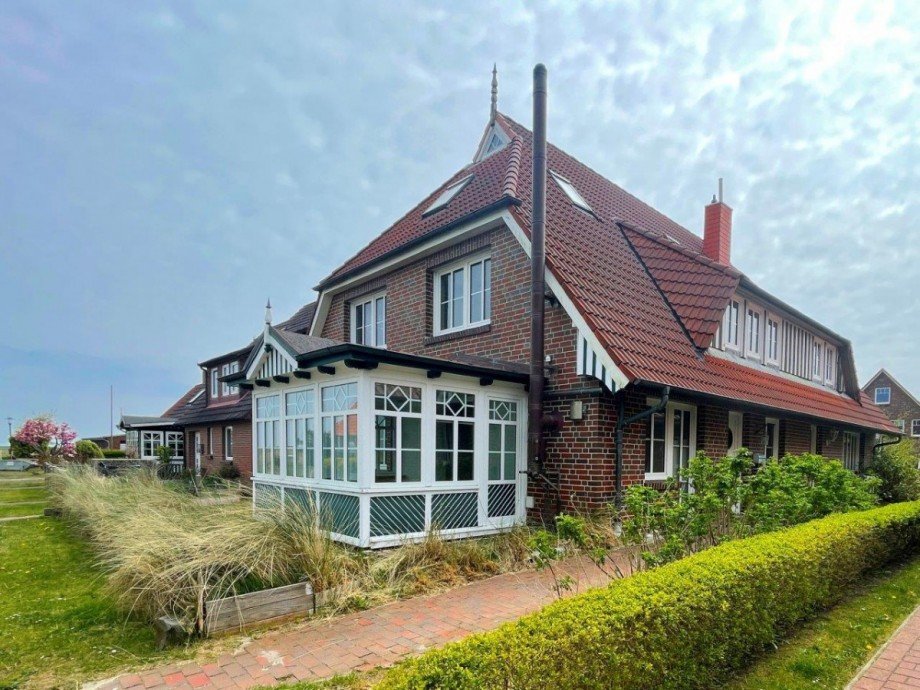 Stra�enansicht Einfamilienhaus Langeoog
