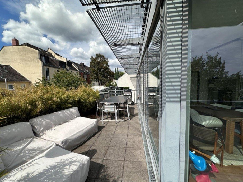 Terrasse Penthousewohnung Wiesbaden